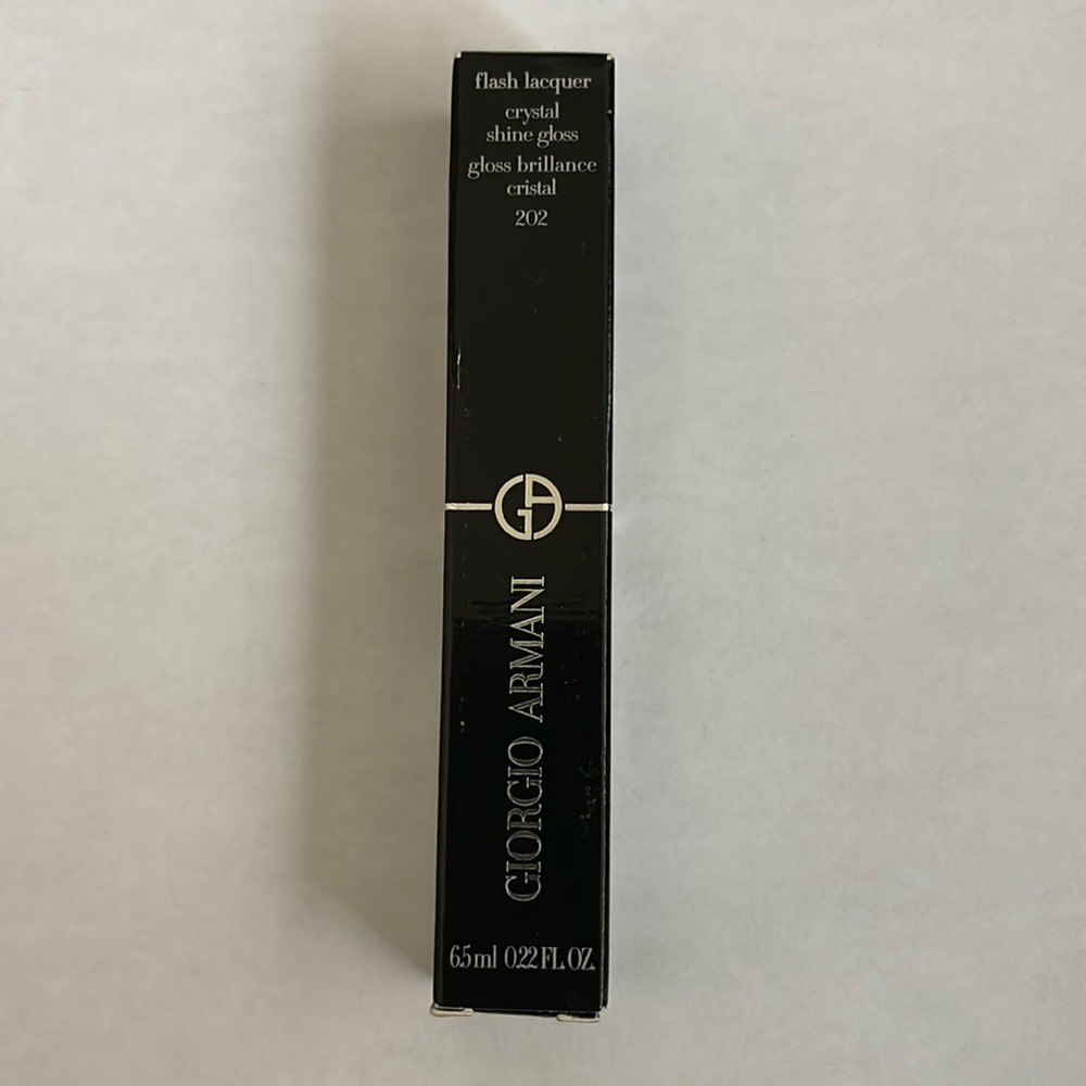 Giorgio Armani Flash Lacquer Crystal Shine Gloss Gloss Brillance Cristal No 202